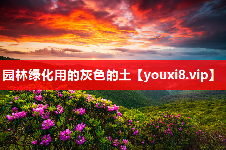 园林绿化用的灰色的土